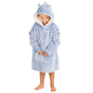 Oversized Plush Hoodie - Dusky Blue (3-6yrs) (PK4) 18C938
