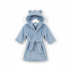 Baby Dusky Blue Hooded Dressing Gown (0-6m) (PK4) 18C853-06