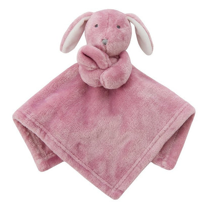 BABY NOVELTY BUNNY COMFORTER-DUSKY PINK (PK6) 19C260