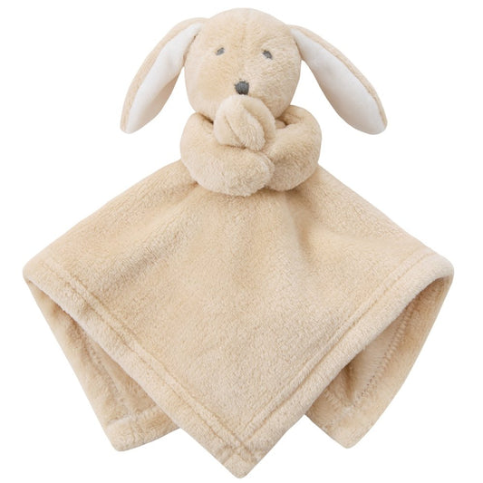 Baby Novelty Bunny Comforter - Toffee (PK6) 19C273