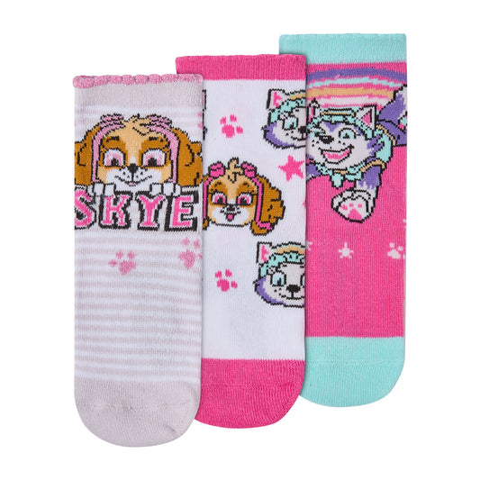 Girls 3 pack Socks - Paw Patrol  (3-8.5) (PK4) 43B893