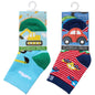 Baby Boys 3 Pack Cotton Rich Ankle Socks - Cars (0-5.5) (PK12) 44B1003