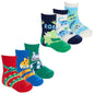 Baby Boys 3 Pack Cotton Rich Ankle Socks - Croc (0-5.5) (PK12) 44B1011