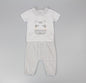 Boys 2pc s/s jog set zebra rib (0-6 Months) (PK6) E13308