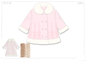 Baby Girls Knitted Fur Trimmed Coat - Pink (3-24m) (PK4) A24450