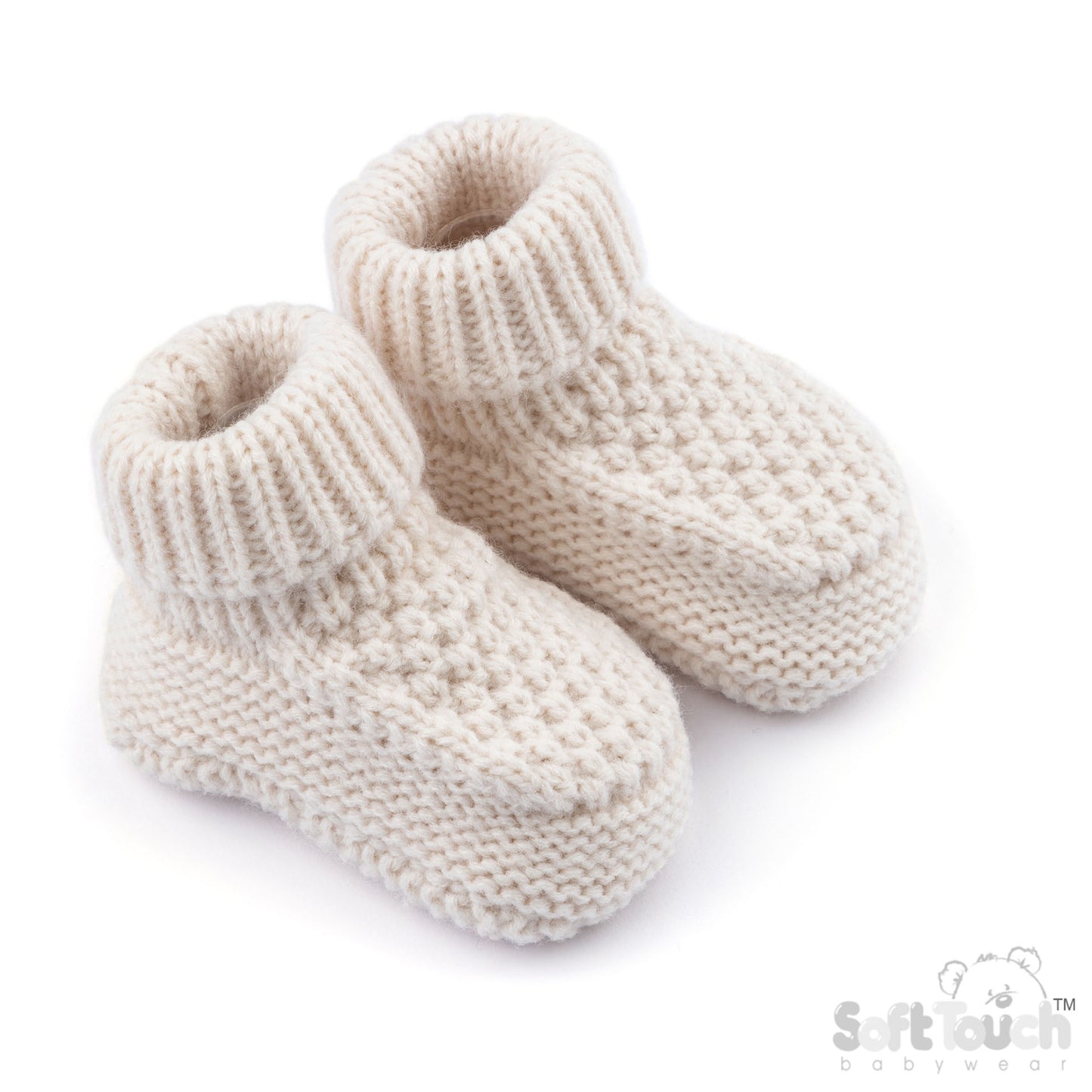 Baby Elegance Ribbed Booties - Coffee (PK6) (NB-6m) ABO712BCOF