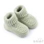 Baby Elegance Ribbed Booties - Mint (PK6) (NB-6m) ABO712MI