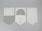Baby Cotton Bib & Cap Gift Set - I'm Coming Home - (OneSize) (PK6) H13737