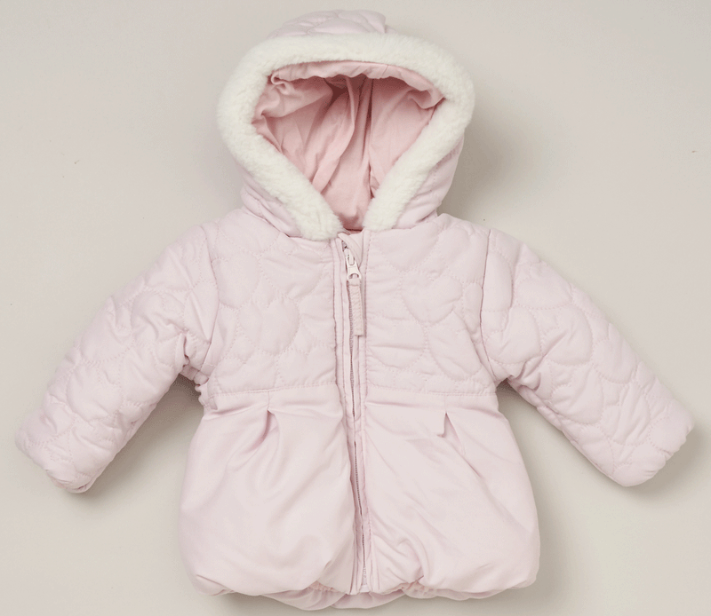Baby Pink Lined Coat (0-12m) (PK3) C05334A