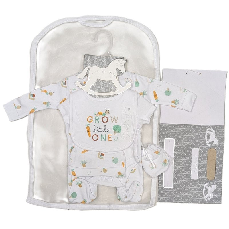 5pc Mesh Bag Gift Set - Grow Little One (NB-6 Months) (PK4) D06695