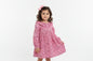 Girls Long Sleeved Dress - Pink Floral (3-8y) (PK6) H53588
