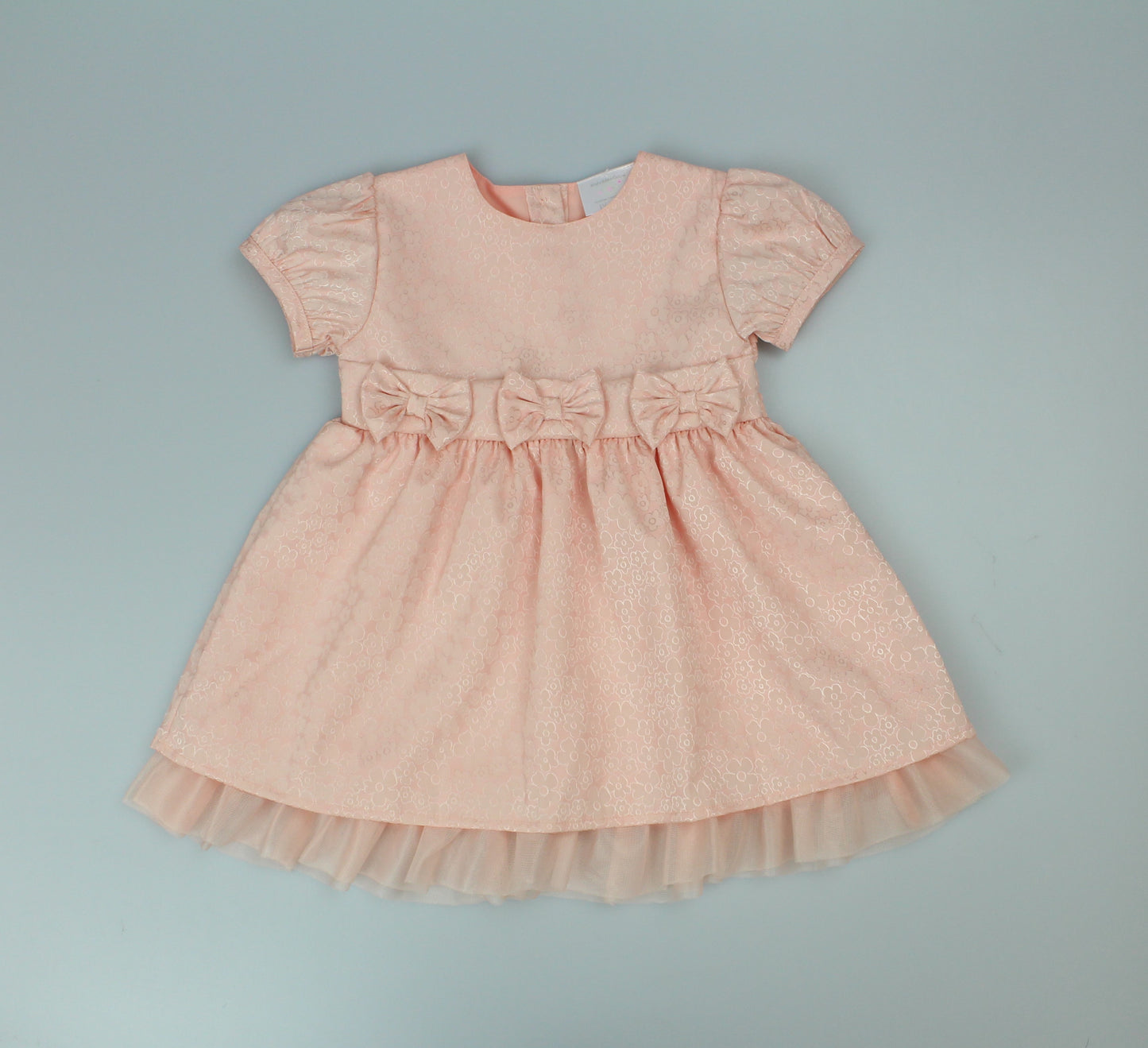 Baby Lined Chiffon Dress - Pink (1-2yrs) (PK6) J33831