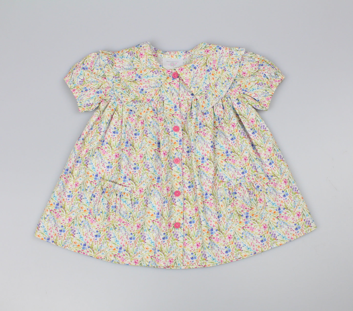 Baby Summer Dress -  MultiColour (1-2yrs) (PK6) - K34205