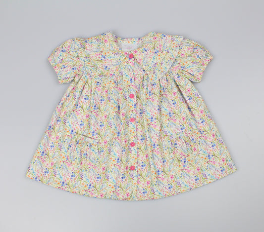 Baby Summer Dress -  MultiColour (1-2yrs) (PK6) - K34205