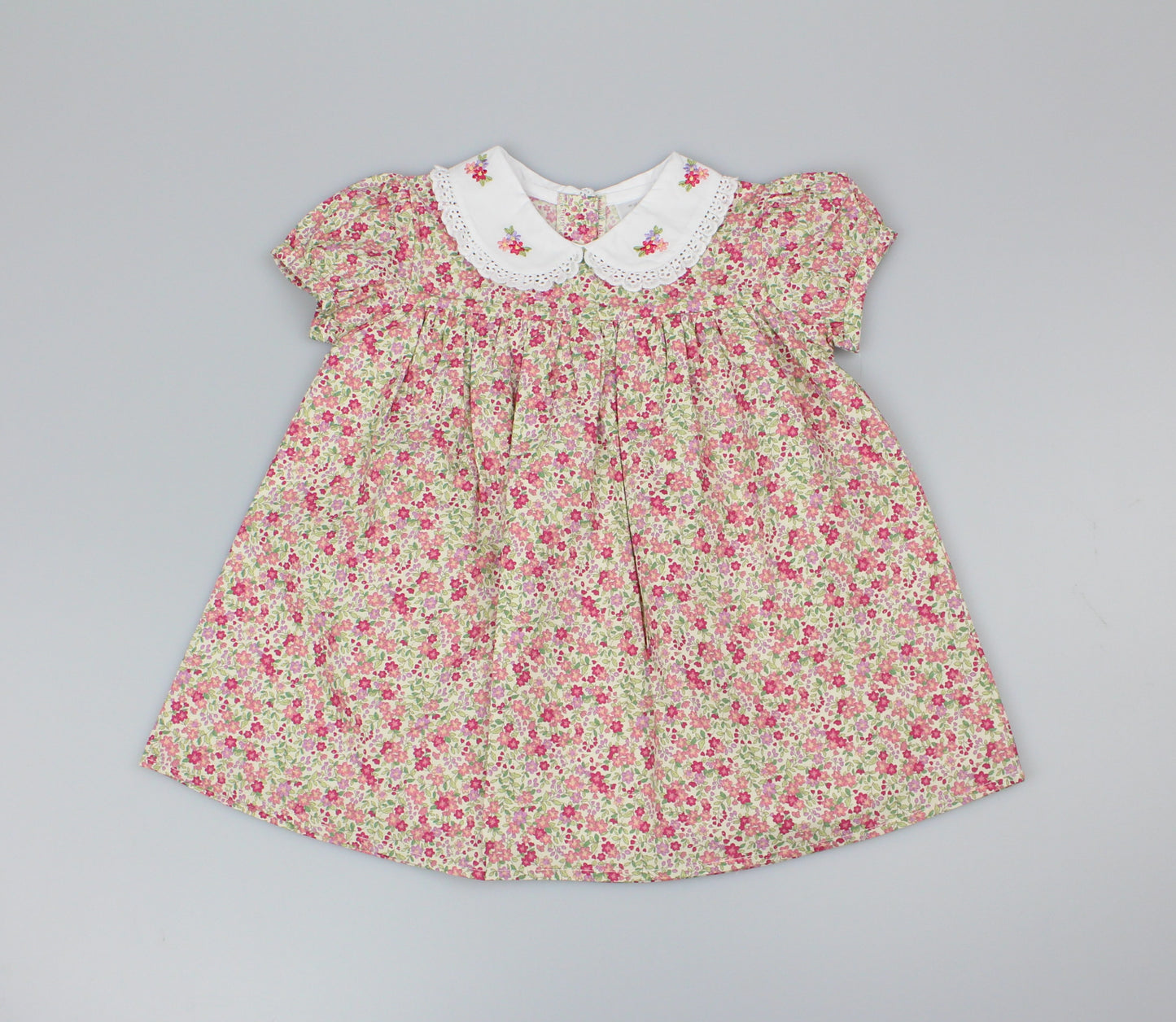 Baby Summer Dress - Peter Pan Collars (1-2yrs) (PK6) - K34211