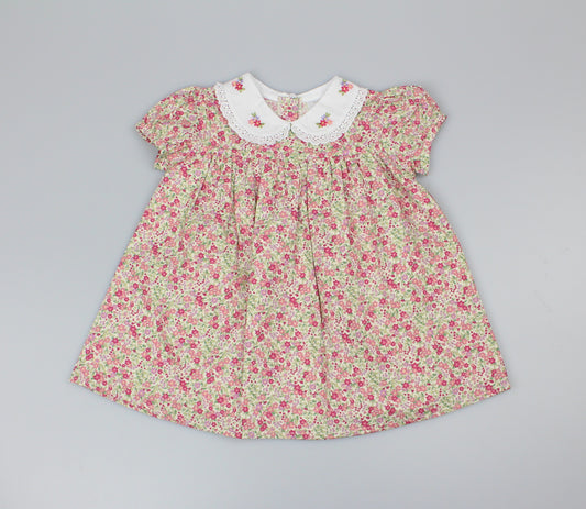 Baby Summer Dress - Peter Pan Collars (1-2yrs) (PK6) - K34211