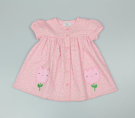 Baby Summer Dress - Tulips (1-2yrs) (PK6) - K34215