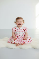 Baby Summer Dress - Pink Strawberries (1-2yrs) (PK6) - K34219