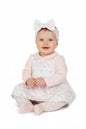 Baby Girls Smocked Dress Headband & Socks Outfit (Pack of 6) - M14269