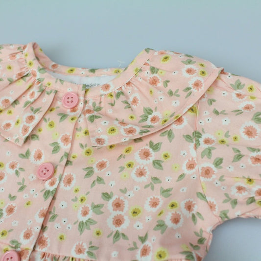 Baby Girls All Over Print Dress, Pant & Headband Set (Pack of 6) - M34301