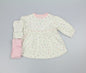 Baby Girls 3pc Waffle Dress/Tights Set - Floral Woodland (PK6) (0-9m) N14761