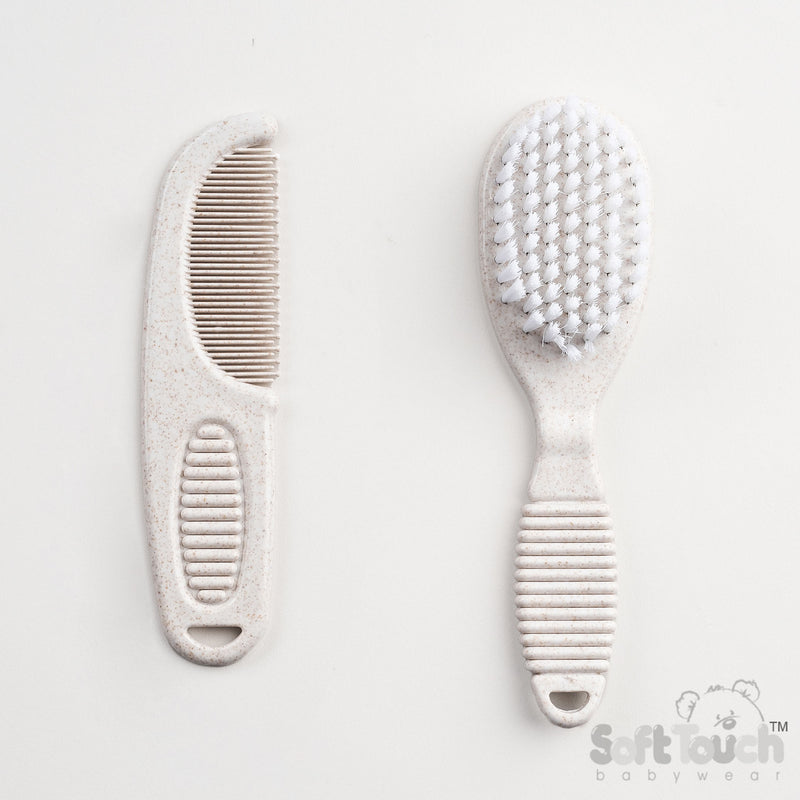 Deluxe Brush & Comb Set - Ivory (PK24) EP607-BP-IV
