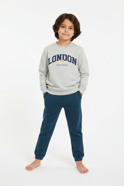 Boys Top & Jogger set - London (PK5) (4-12yrs) (Ex-Chainstore) LDN16
