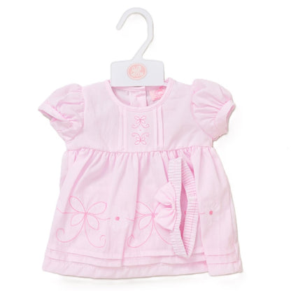 3pc Baby Girls Dress Set - Butterfly (9-24m) (PK6) F09177INF