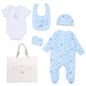 Baby 6pc Mesh Bag Gift Set - Dino (NB-6m) (PK4) F10633