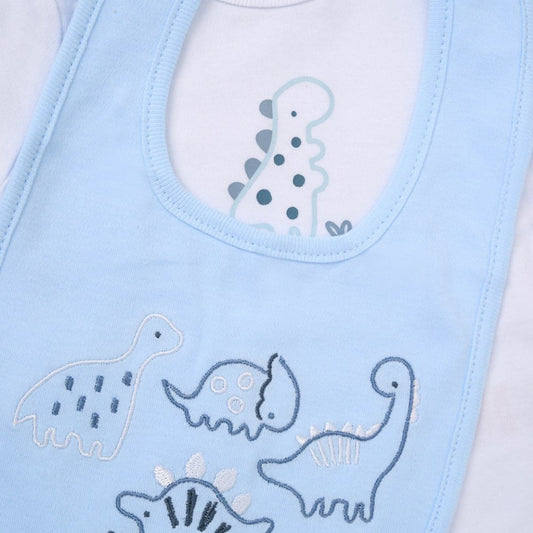 Baby 6pc Mesh Bag Gift Set - Dino (NB-6m) (PK4) F10633