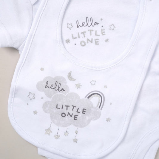 Baby 6pc Mesh Bag Gift Set - Hello Little One (NB-6m) (PK4) F10688