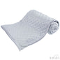 Bubble Fleece Back Wrap - Grey (PK4) FBP80-BP-G (Satin Trim)