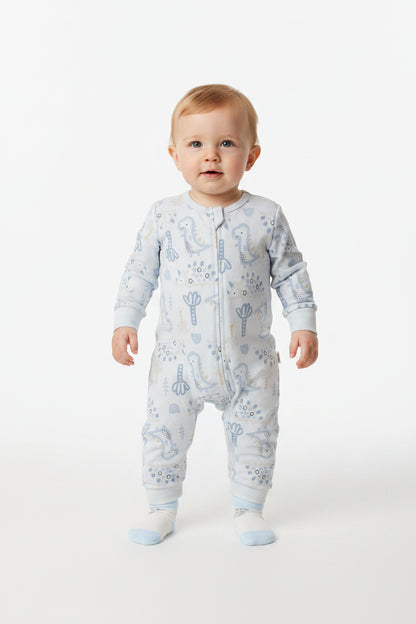 Baby Gift Set - Blue Dino (0-6m) (PK6)  M15854