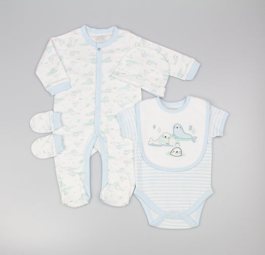 5pc Gift Set - Seal Pups (0-9m) (PK6) M15906