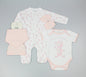 5pc Gift Set - Pink/Hello Little Bear (0-9m) (PK6) M15920