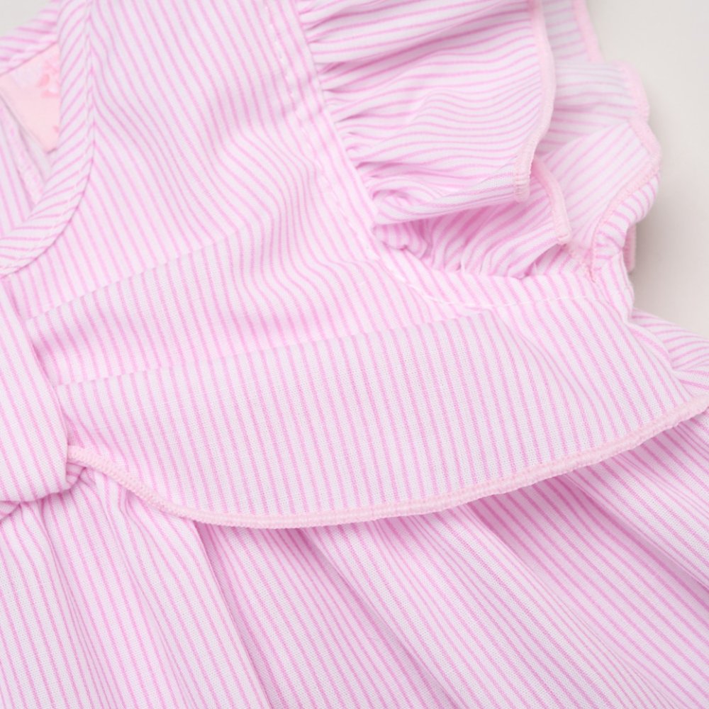 Baby Girls Dress, Pant & Headband Set - Lemon/Pink (0-9m) (PK6) H12803NB