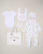 5pc Baby Mesh Bag Gift Set - Animals/New Baby (PK4) (NB-6m) H15045NB