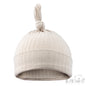 Ribbed Knot Hat - Biscuit (0-6m) (PK6) H4600BI