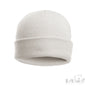 WHITE INFANTS INFANTS ACRYLIC BRUSHED HAT - (NB-12 Months) (PK6) H702-W