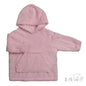 Childrens Waffle Hoodie - Pink  (3-6yrs)(PK6) HD210p