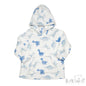 Baby Hoody - White/Dino (6m-3y)(PK6) HD112w