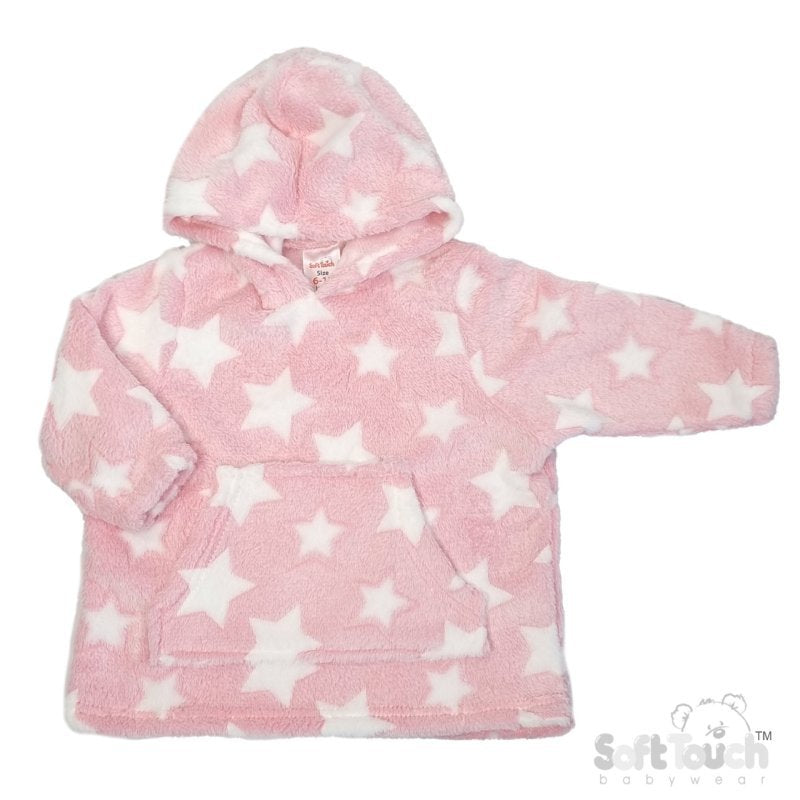 Pink Stars Hoodie (PK6) (6M-3Y) HD116P