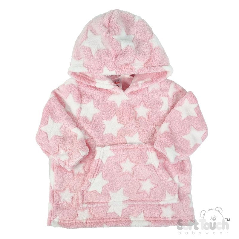 Pink Stars Hoodie (PK6) (6M-3Y) HD116P