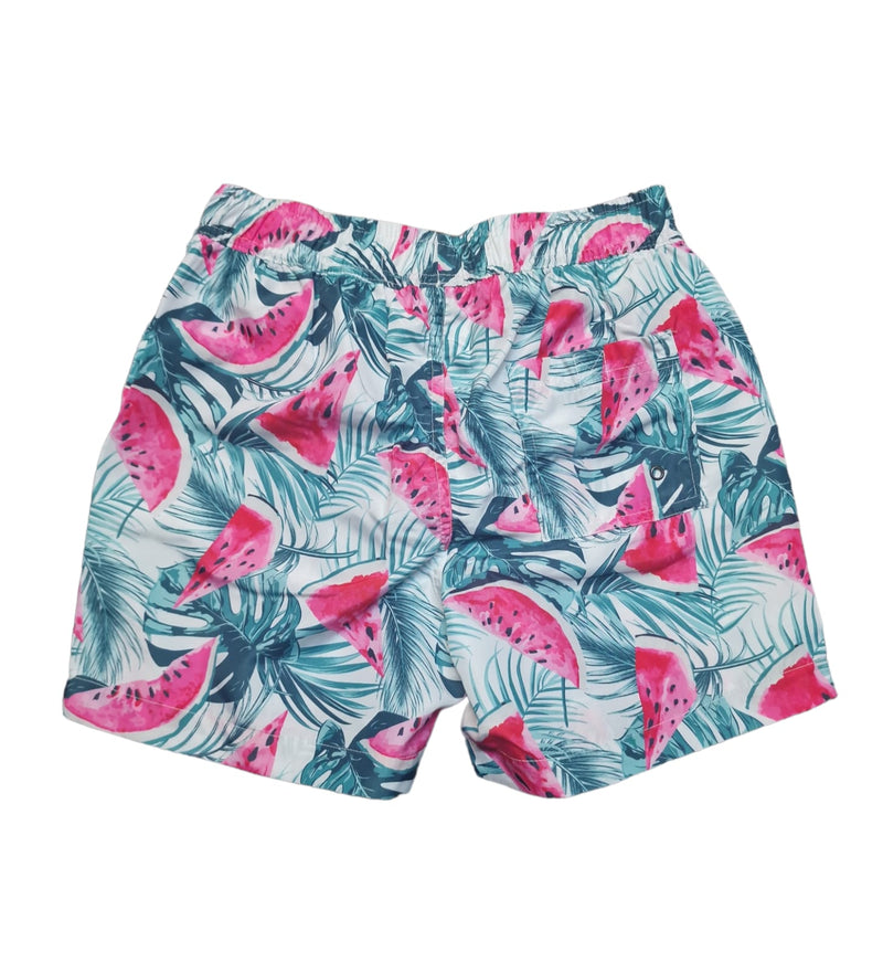 Boys Swim Shorts - Watermelon/Beach (PK12) BSRT-ORLANDO
