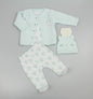 4pc Quilted Jacket Set - "I Love Daddy" (PK6) (0-6m) N14731