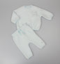 2pc Quilted Jogging Suit Set - Sky (0-9M) (PK6) H13525
