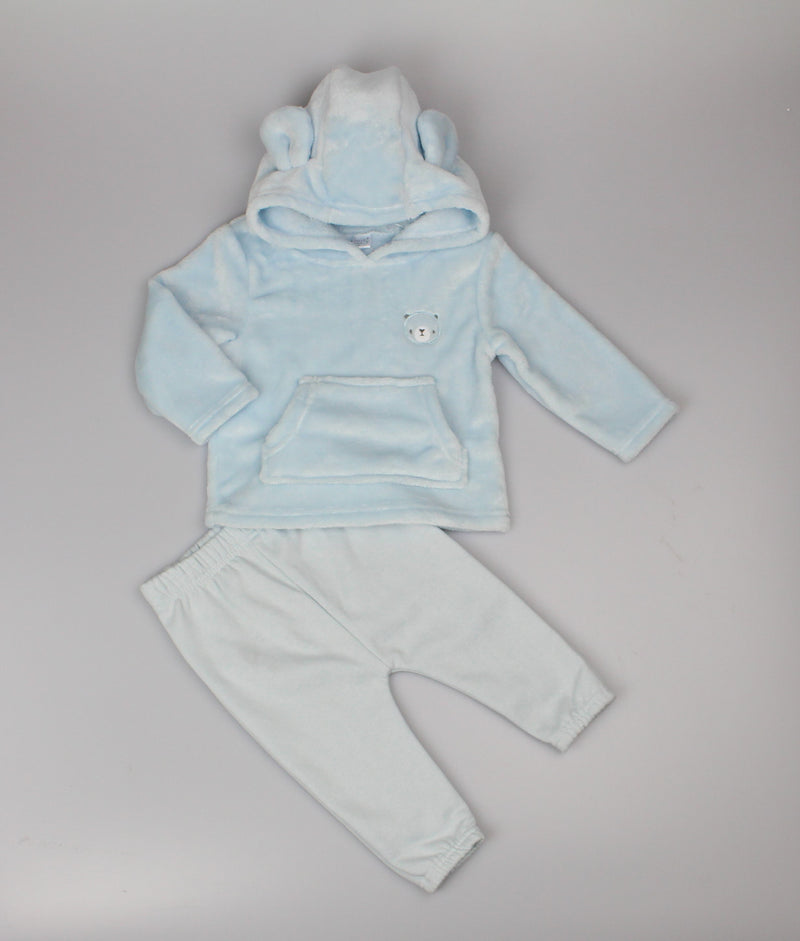 Plush Fleece Jogging Set - Sky Bear (6-24M) (PK6) H33556