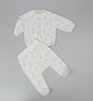 Baby 2pc Cotton Rib Top/Jogger Set - Taupe (0-6m) (PK6) J13815