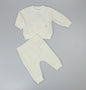 Baby Boys 2pc Jog Set - Bear/White (0-6M) (PK6) - J13954