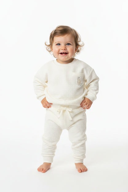 Baby Boys 2pc Set - Off-White (0-9m) (PK6)  M15963